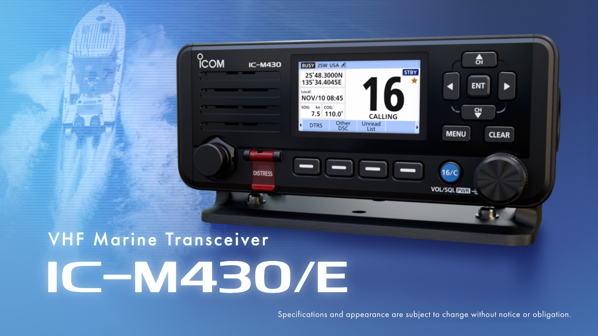 アイコム様「IC-M430/E」プロモーション動画